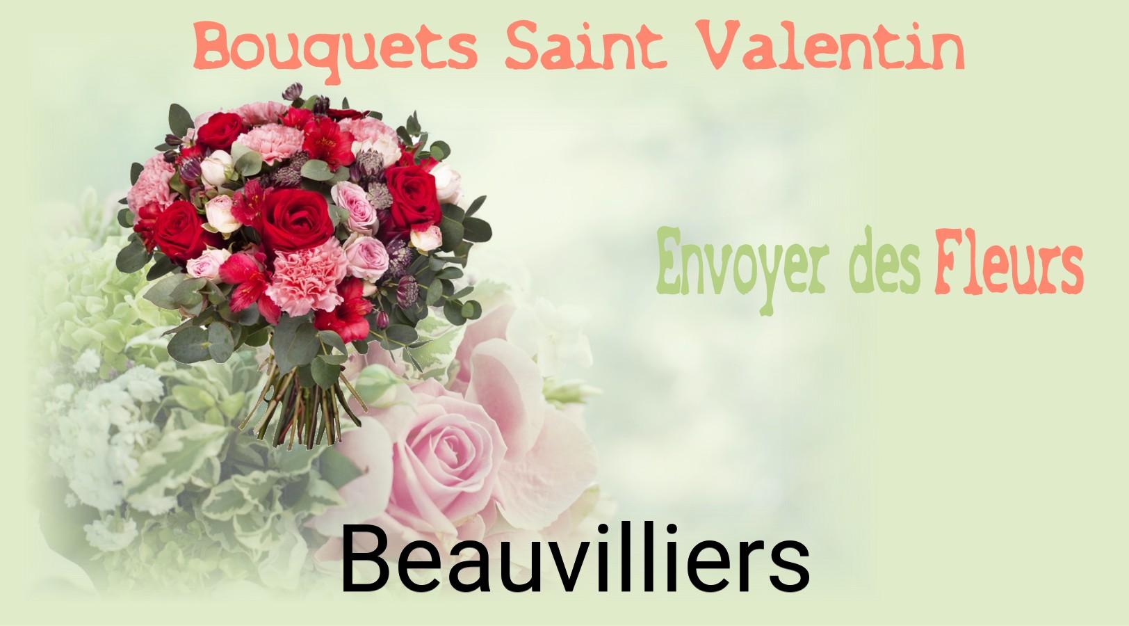 Roses de Saint-Valentin livrées à Beauvilliers